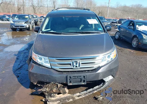 2012 Honda Odyssey Touring/Touring Elite z USA, uszkodzony, nr VIN 5FNRL5H96CB079534